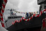 Καθελκύστηκε το πρώτο περιπολικό ανοικτής θαλάσσης κλάσης YTKB-400 του τουρκικού Ναυτικού  (video)