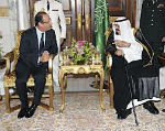 Σαουδική Αραβία: Συνάντηση Ολάντ-Αμπντάλα
