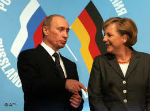 Πούτιν-Μέρκελ συμφωνούν για το ευρώ διαφωνούν για τη Gazprom!