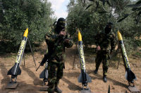 Οι ισραηλινές υπηρεσίες πληροφοριών  υπολογίζουν ότι η Χαμάς διαθέτει 10.000 πυραύλους