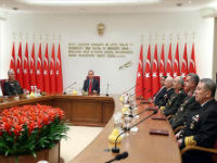 Συνεδρίασε το  στρατιωτικό συμβούλιο ασφαλείας στην Τουρκία