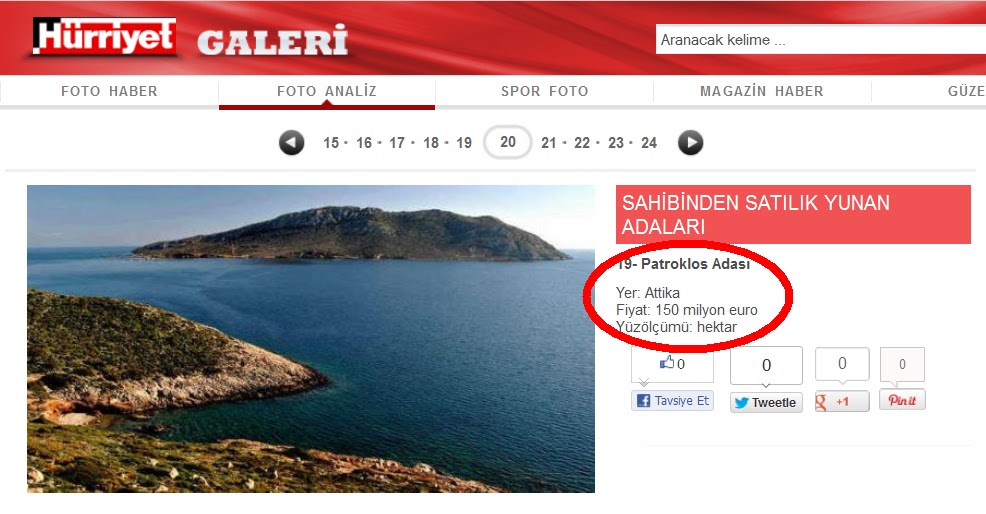 Οι Τούρκοι θέλουν να νοικιάσουν ολόκληρα ελληνικά νησιά!