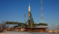 Έτοιμο για τον  διεθνή διαστημικό σταθμό το “Σογιούζ” με διεθνές πλήρωμα