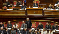 Η Γερουσία της Ιταλίας ενέκρινε τον προϋπολογισμό του 2013