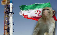 Ιράν : Το υπουργείο Άμυνας δήλωσε  υπερήφανο για την αποστολή του πιθήκου στο Διάστημα