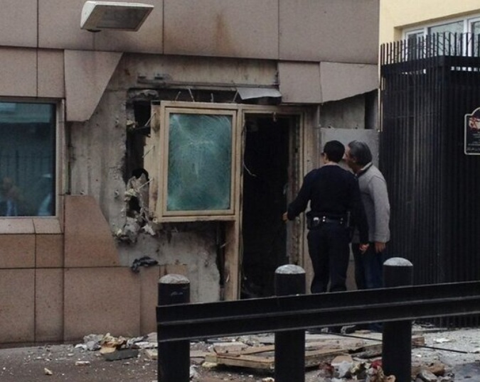 Έκρηξη έξω από την πρεσβεία των ΗΠΑ στην Άγκυρα (upd)