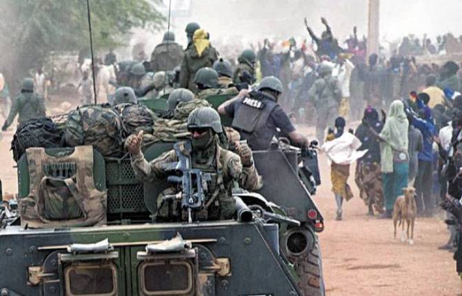Εκκαθαριστικές επιχειρήσεις του γαλλικού Στρατού στο Μάλι