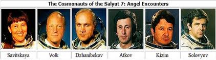 Οι κοσμοναύτες του Salyut 7 είδαν ”7 αγγέλους” στο διάστημα