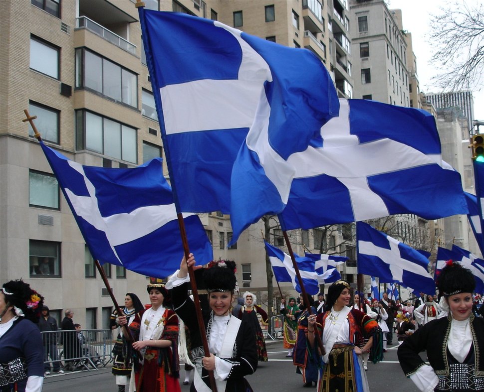 Ελληνική παρέλαση στην 5η λεωφόρο του Μανχάταν