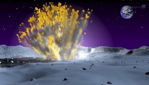 Μετεωρίτης προκαλεί ισχυρότατη έκρηξη στη Σελήνη