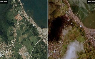 Οι Φιλιππίνες πριν και μετά τον τυφώνα – Εικόνες