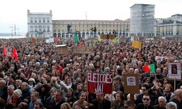 Πορτογαλία: Κινητοποιήσεις κατά της συνεχιζόμενης λιτότητας