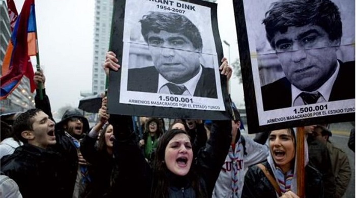Τουρκία: Διαδήλωση στη μνήμη του Αρμένιου Χραντ Ντινκ