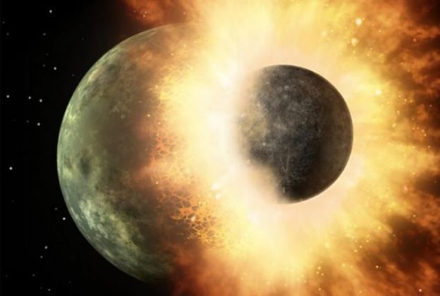 Η σύγκρουση της Γης με άλλο ουράνιο σώμα “γέννησε” την Σελήνη;
