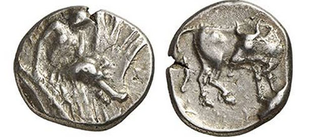 Νόμισμα της Γόρτυνας του 430 πΧ. Θα πωληθεί προς 500 ευρώ