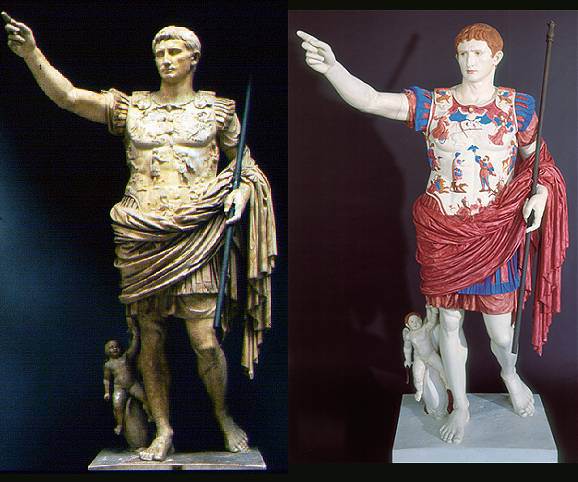Πώς χρωμάτιζαν οι αρχαίοι Έλληνες τα γλυπτά (εικόνες)