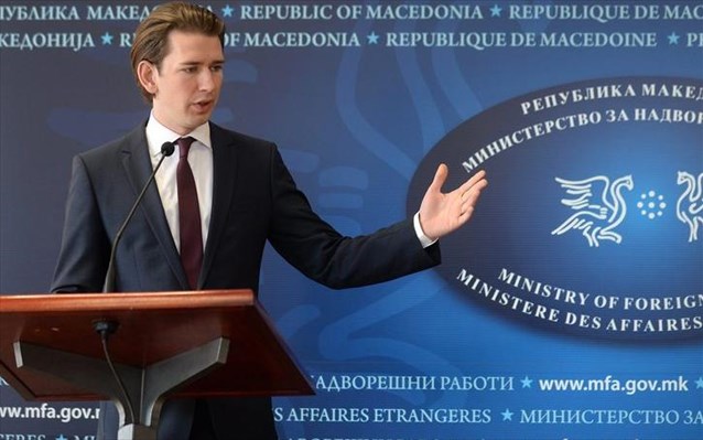 Προκλητικός ο Αυστριακός ΥΠΕΞ: «Ακατανόητο που δεν έχει υπάρξει λύση στο θέμα του ονόματος της “Μακεδονίας”»