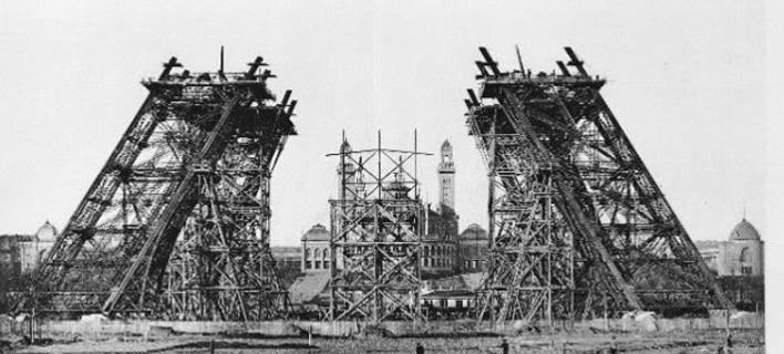 Καρέ καρέ η κατασκευή του πύργου του Αϊφελ (εικόνες)