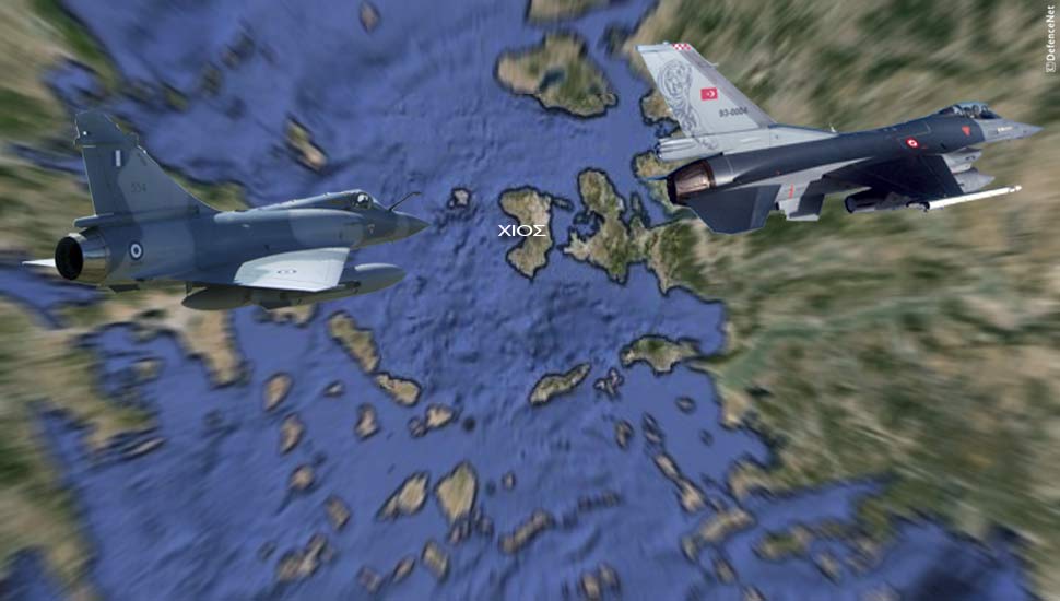 Όργιο παραβιάσεων από την τουρκική Αεροπορία στο Αιγαίο – Ξεπέρασαν κάθε προηγούμενο οι Τούρκοι με 65 παραβιάσεις του Εθνικού Εναέριου Χώρου!