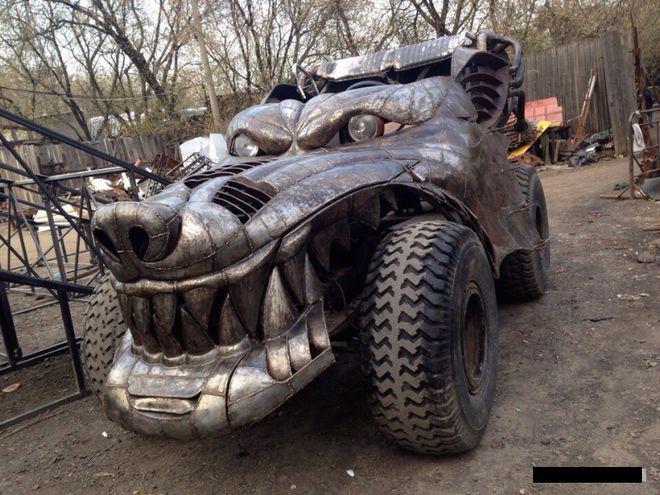 Αυτοκίνητο με όψη λύκου -δράκου από τη Ρωσία (εικόνες)