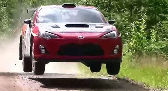 Ο Tommi Makinen τεστάρει ένα Toyota GT86 4×4 Rally Car (video)