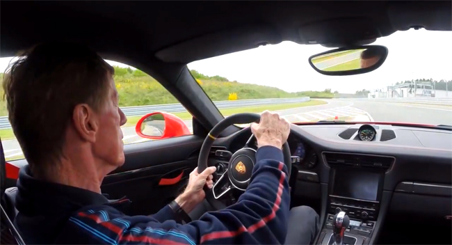 O Walter Röhrl με την Porsche 911 GT3… Δύο Θρύλοι σε ένα!!! [video]