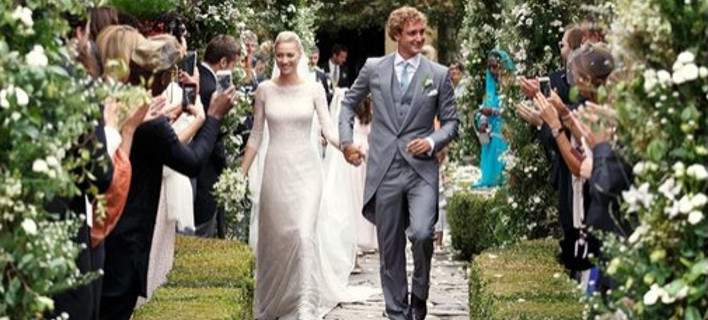 Ο πριγκιπικός γάμος του εγγονού της Γκρέις Κέλι με την Ιταλίδα αριστοκράτισσα (εικόνες)