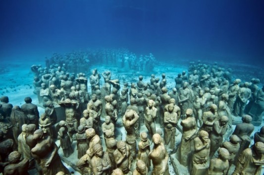 Εκπληκτικό: Το μεγαλύτερο μουσείο κάτω από τη θάλασσα στο Μεξικό (εικόνες)