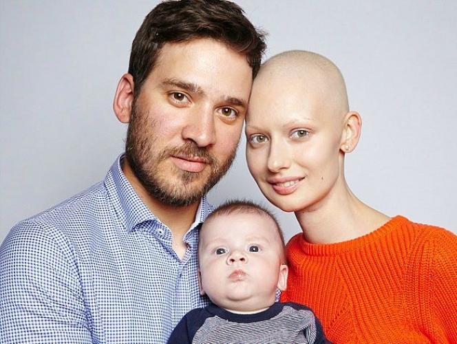 H ιστορία του μοντέλου που νίκησε τον καρκίνο κι έγινε μανούλα! (εικόνες)