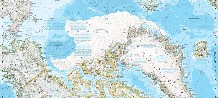 National Geographic: Ο σοκαριστικός χάρτης του πλανήτη – Εξαφανίζεται η Αρκτική [εικόνα]