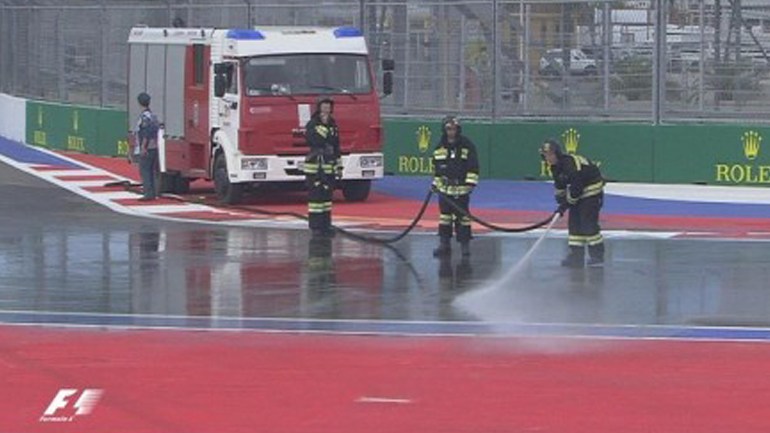 GP Ρωσίας: Χαμός στο FP1 λόγω διαρροής καυσίμου
