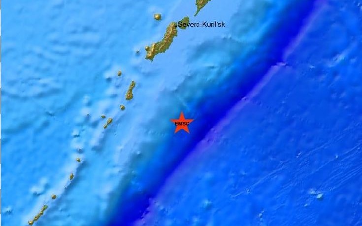 Σεισμός 6,3 Ρίχτερ στις Κουρίλες Νήσους
