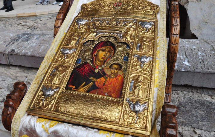 Την εικόνα της Παναγίας Σουμελά υποδέχεται το παρεκκλήσι της Παναγίας της Νεραντζιωτίσσης (Μαρούσι) στις 18 Νοεμβρίου