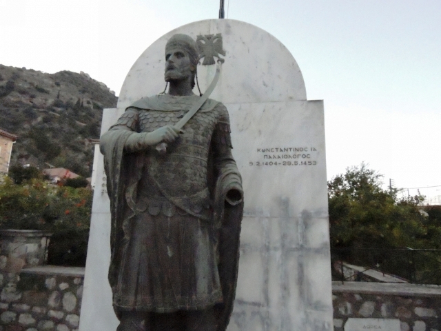 Αποκατάσταση του ανδριάντα του Κωνσταντίνου Παλαιολόγου από την UNESCO