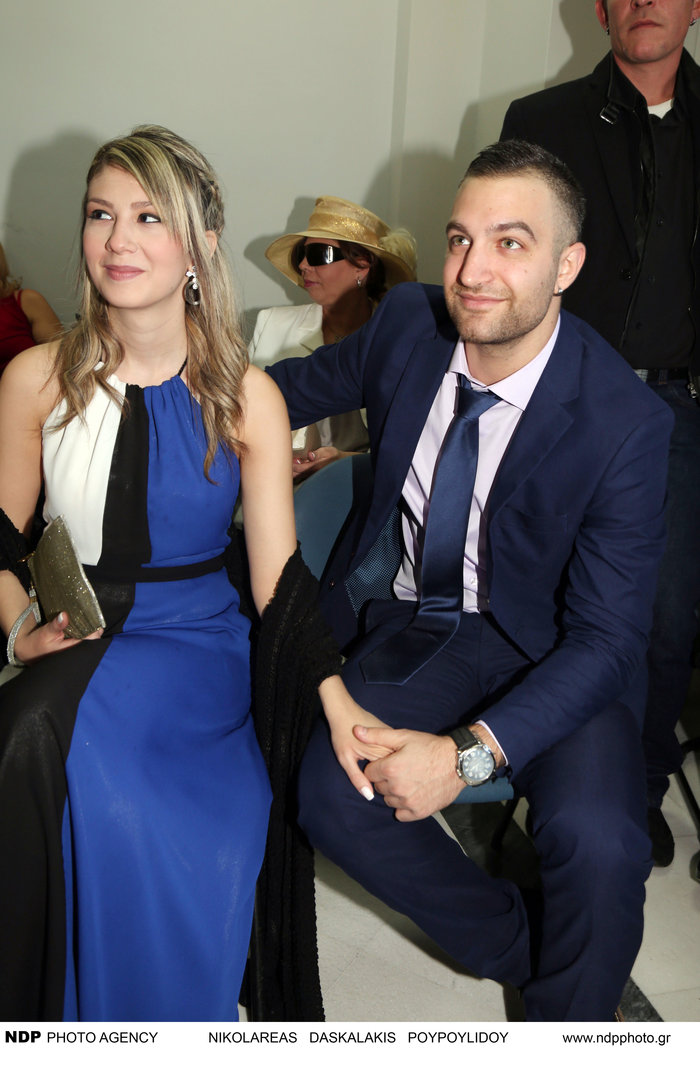 Ο γιος του Παύλου Χαϊκάλη με τη συνοδό του