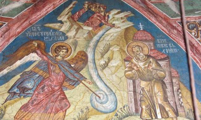 Το θαύμα των Αρχαγγέλων Μιχαήλ και Γαβριήλ στη Μονή Δοχειαρίου [βίντεο]
