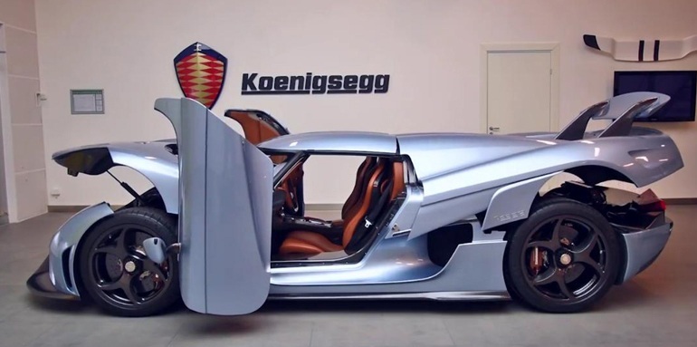 Το hypercar της Koenigsegg εντυπωσιάζει (βίντεο)
