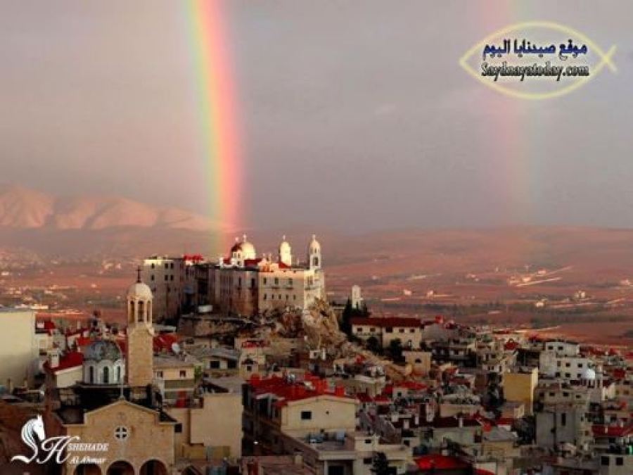 Σημάδι ότι ο πόλεμος τελειώνει και οι Χριστιανοί θα σωθούν; – Ουράνιο τόξο πάνω από το Μοναστήρι της Παναγίας της Σεϊντανάγιας στη Συρία (βίντεο,εικόνες)