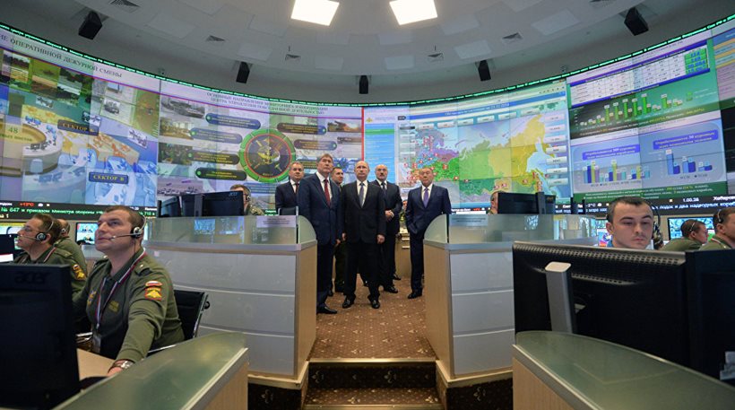 Ρωσία: Ο Πούτιν επισκέφθηκε το κολοσσιαίο νέο κέντρο επιχειρήσεων των ρωσικών ενόπλων δυνάμεων [φωτό]