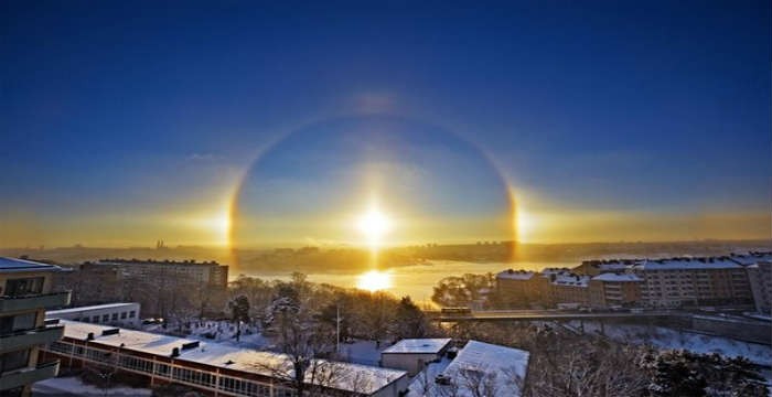 Τρεις Ήλιοι στον ουρανό του Τσελιάμπινσκ! [βίντεο]