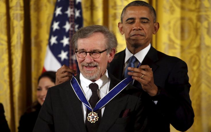 Ο Ομπάμα τίμησε τον Στίβεν Σπίλμπεργκ με το μετάλλιο ελευθερίας (φωτό)
