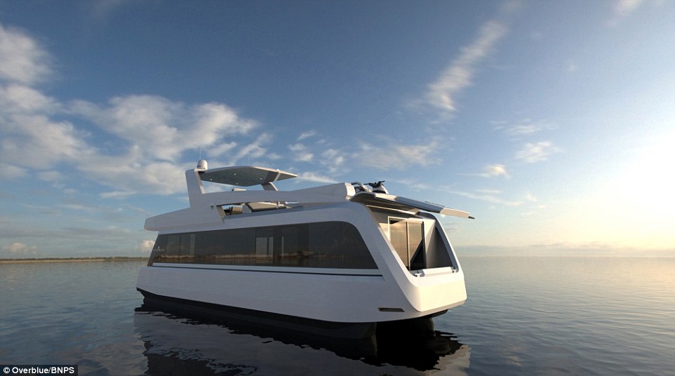 The versatile yacht can be used as a home, weekend escape, an apartment on the sea, a working office or a charter boat