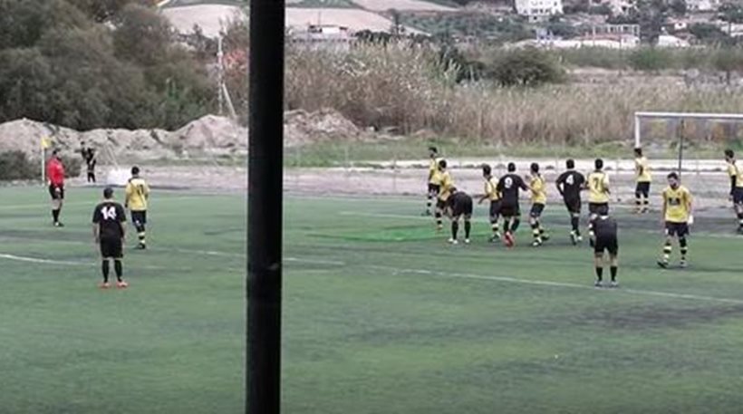 Κρήτη: Πανέμορφο γκολ από κόρνερ σε τοπικό πρωτάθλημα [βίντεο]