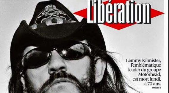 Το… τολμηρό πρωτοσέλιδο της Liberation για τον θάνατο του Lemmy (φωτό)