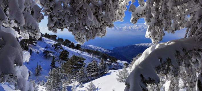Χανιά: “Λευκή” Πρωτοχρονιά για τους κατοίκους και τους επισκέπτες ορεινών περιοχών