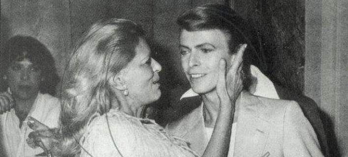 Η συνάντηση της Μελίνας Μερκούρη με τον Ντέιβιντ Μπάουι πριν 38 χρόνια (φωτό)