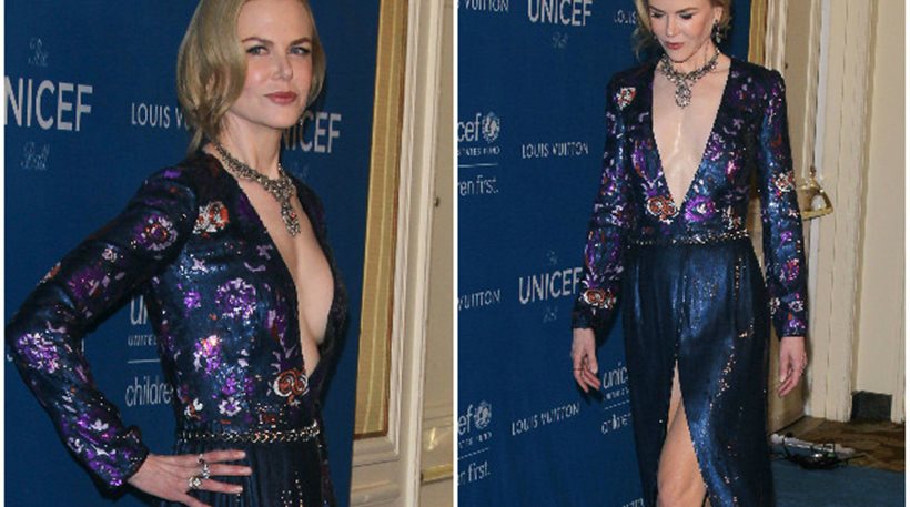Το βαθύ ντεκολτέ της 48χρονης Nicole Kidman άναψε … “φωτιές” [φωτό]