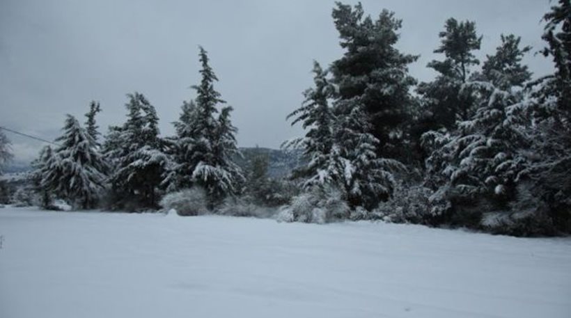 Χιόνια και στην ορεινή Πελοπόννησο- Απαραίτητες οι αντιολισθητικές αλυσίδες