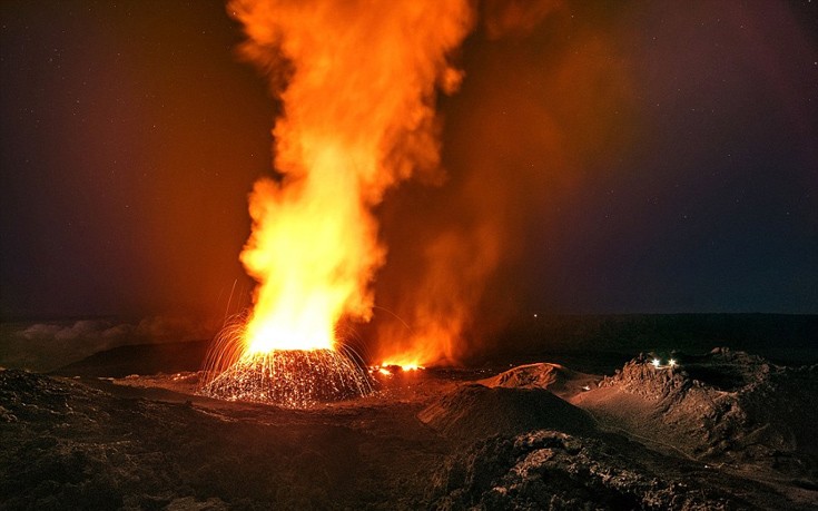 Η δύναμη της Φύσης – Η άγρια έκρηξη ηφαιστείου στον Ινδικό [φωτό]