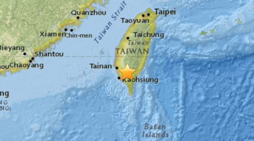 Σεισμός 6,4 Ρίχτερ στην Ταϊβάν